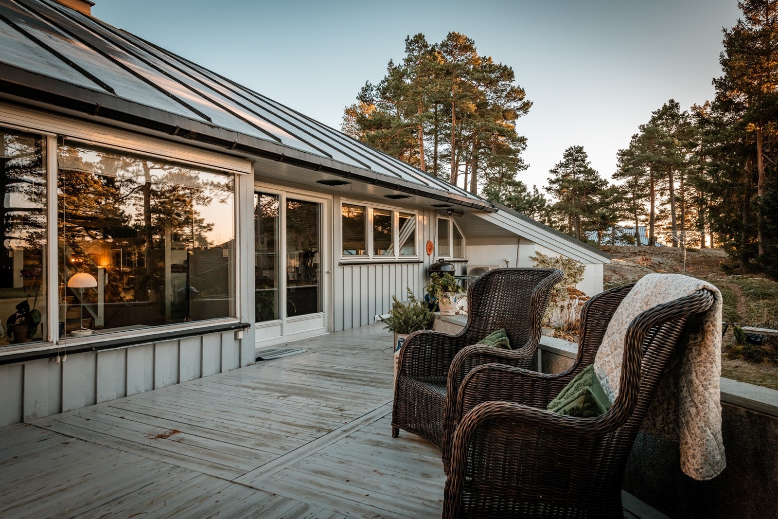 Til og med en tidlig høstmorgen så ser man at her kan man klare og skape gode minner, hele året Galleribilde