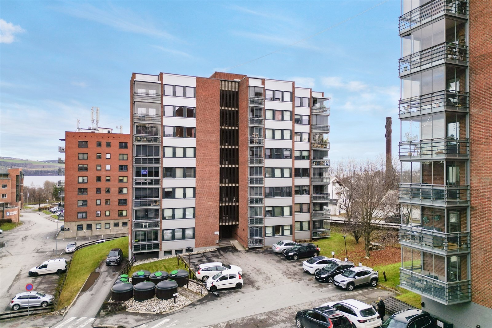 Kort veg til sentrumsfasiliteter. Galleribilde