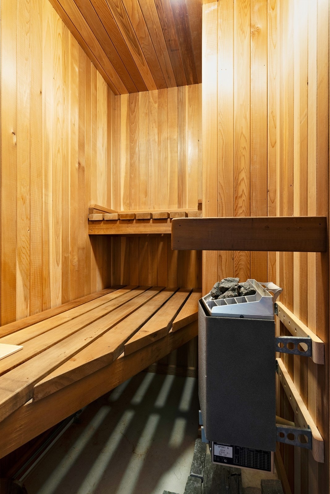 Badstuen er god etter en dag i skiløypa/skitrekket. Galleribilde