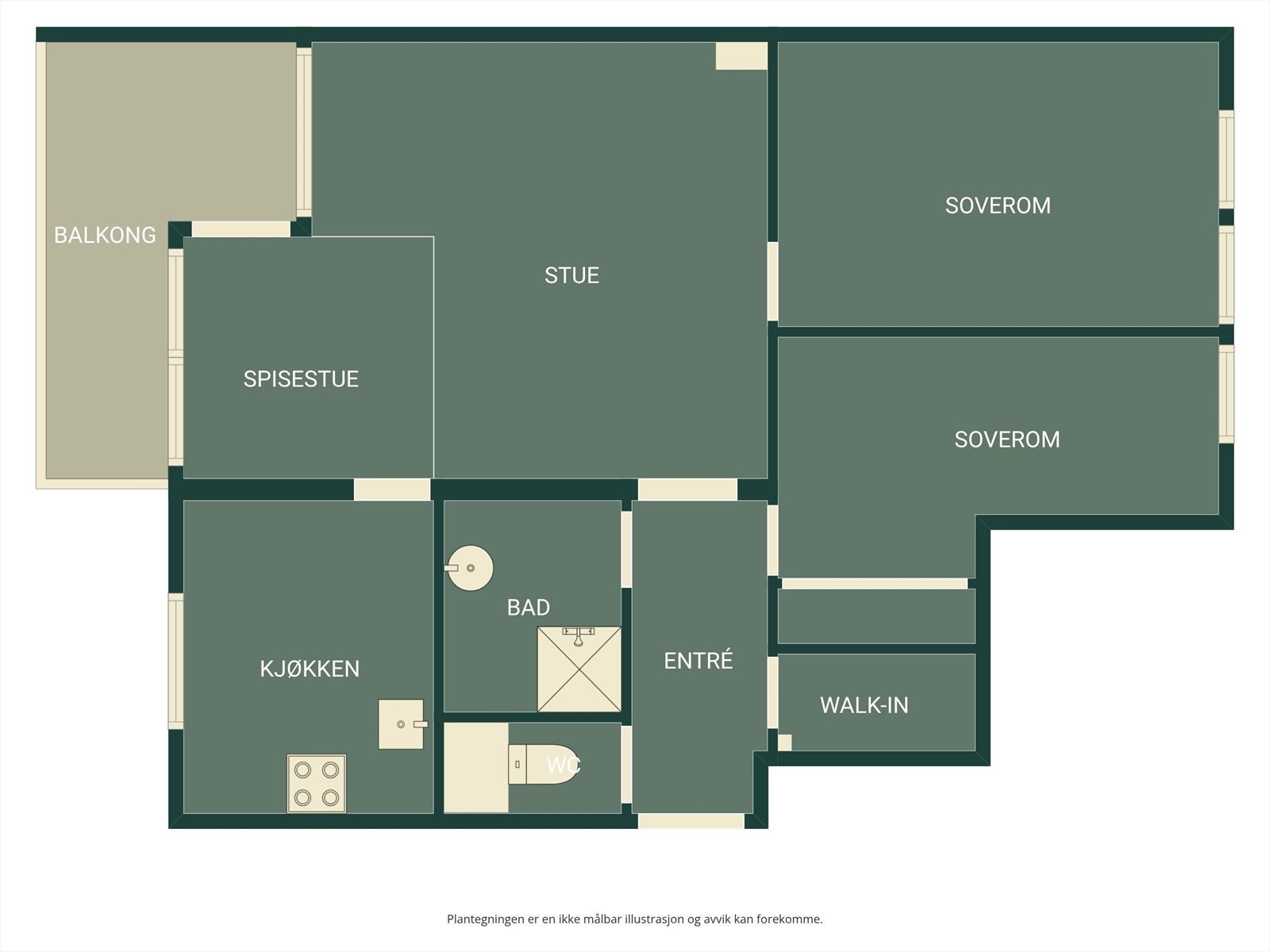 Plantegning. Galleribilde