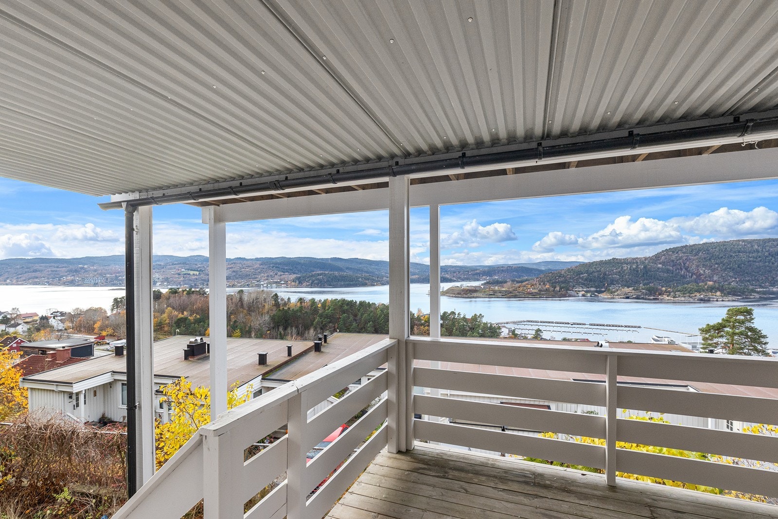 Lufteterrasse med utgang fra soverom. Galleribilde
