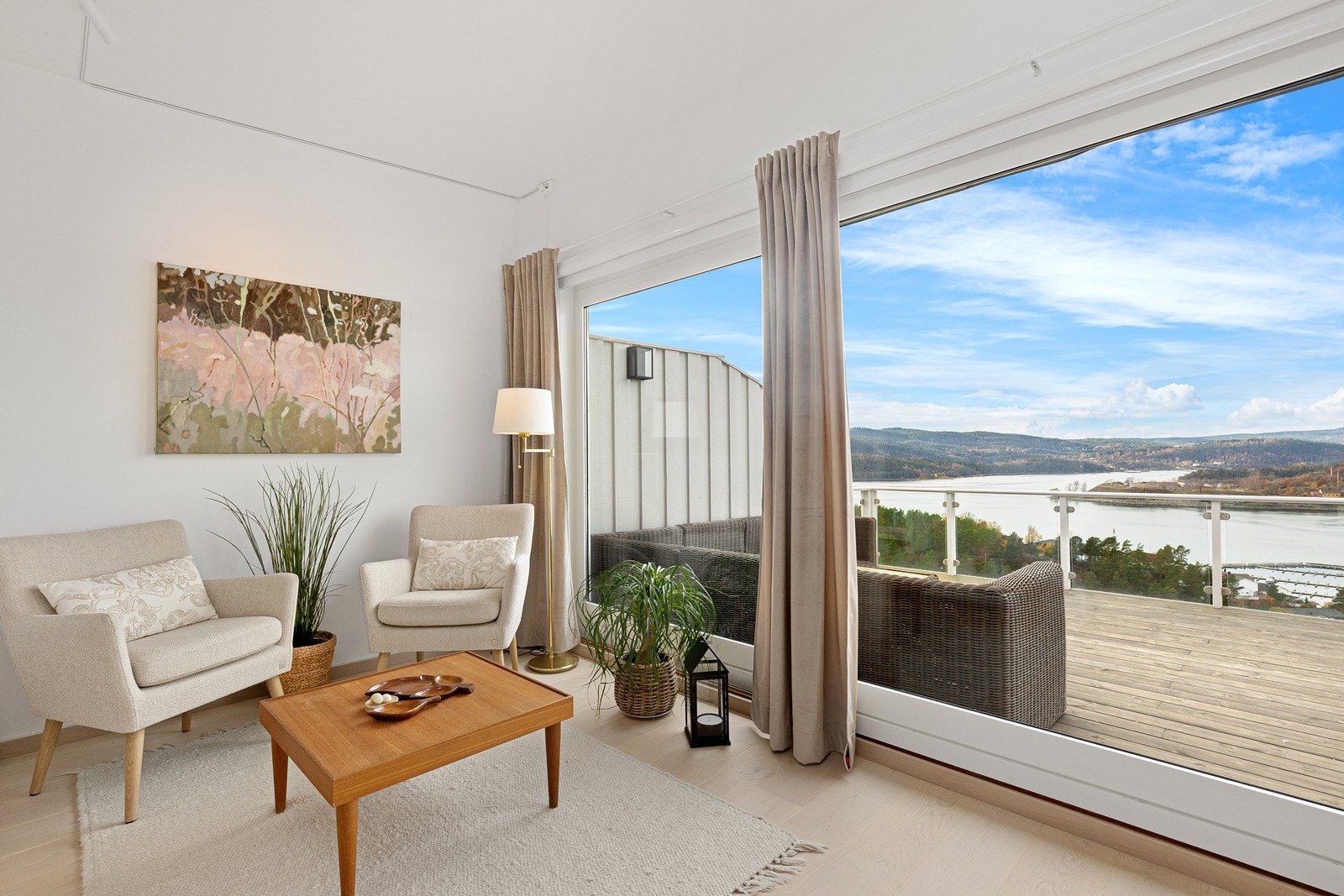 Stuekrok med flott utsikt Galleribilde