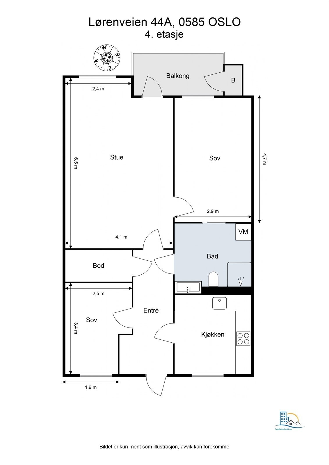 Plantegning. Galleribilde