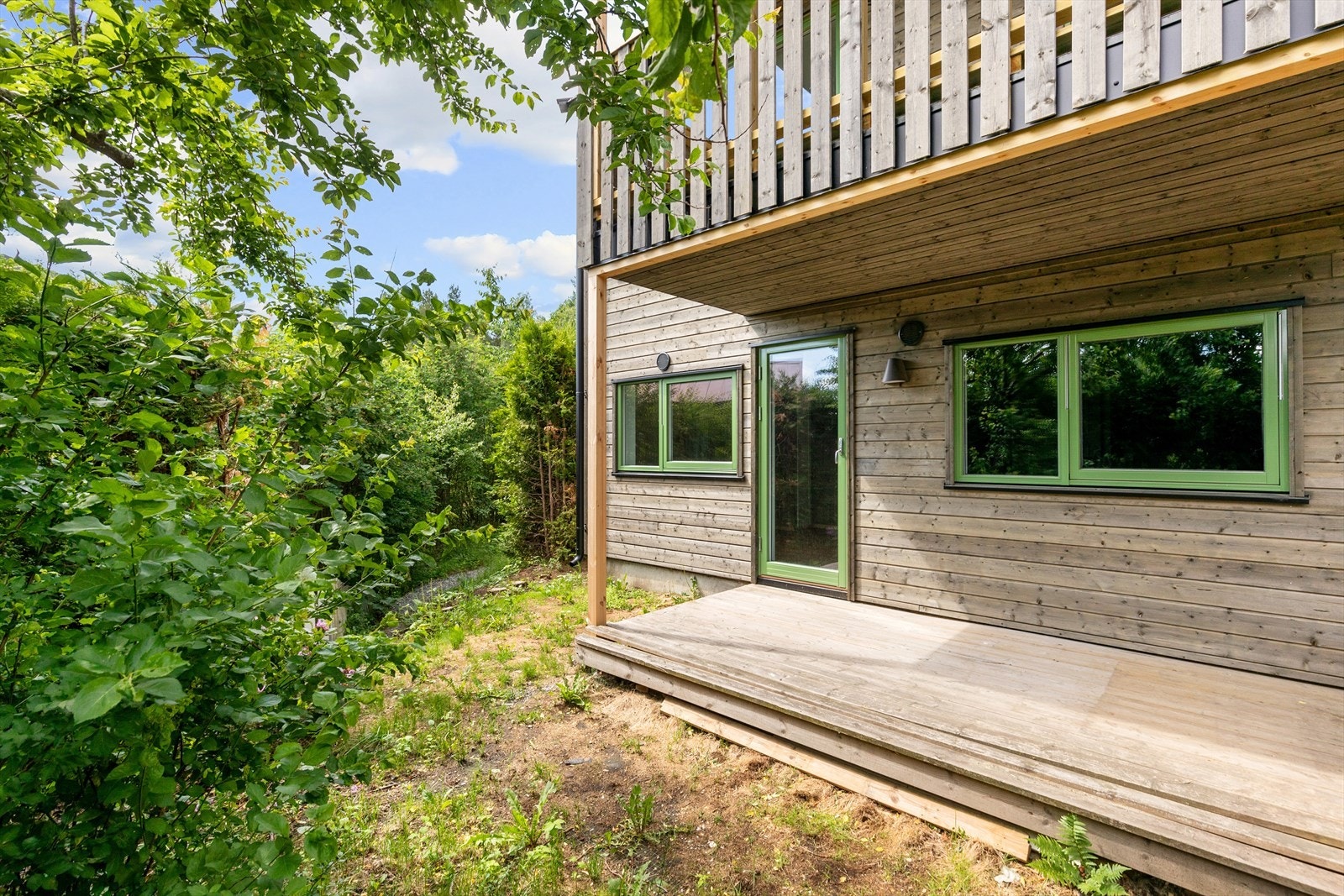 Ny utvendig panel, nye vinduer og ny balkong gjør inntrykk Galleribilde