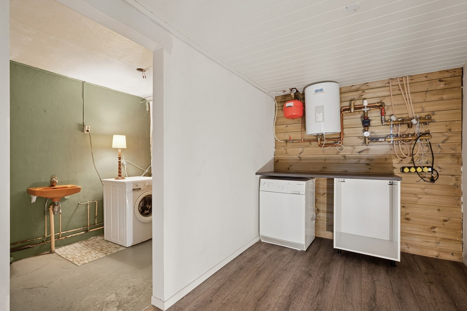 Rom brukes som vaskerom i dag Galleribilde