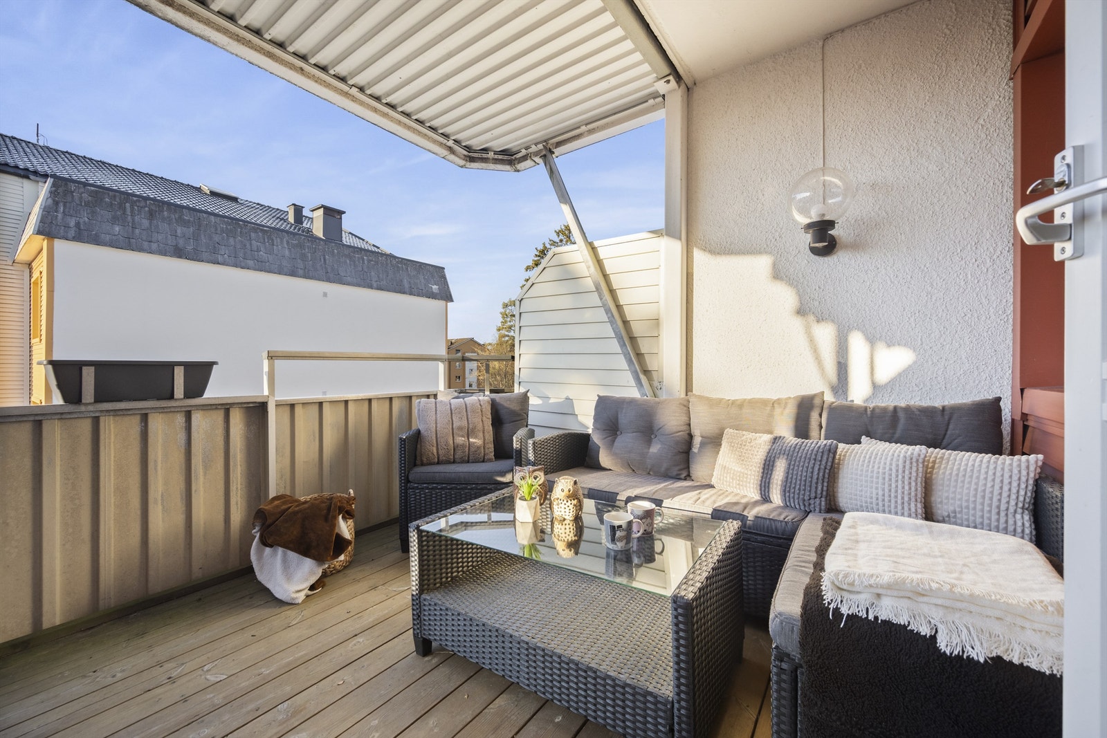 God plass til diverse utemøblement. Galleribilde