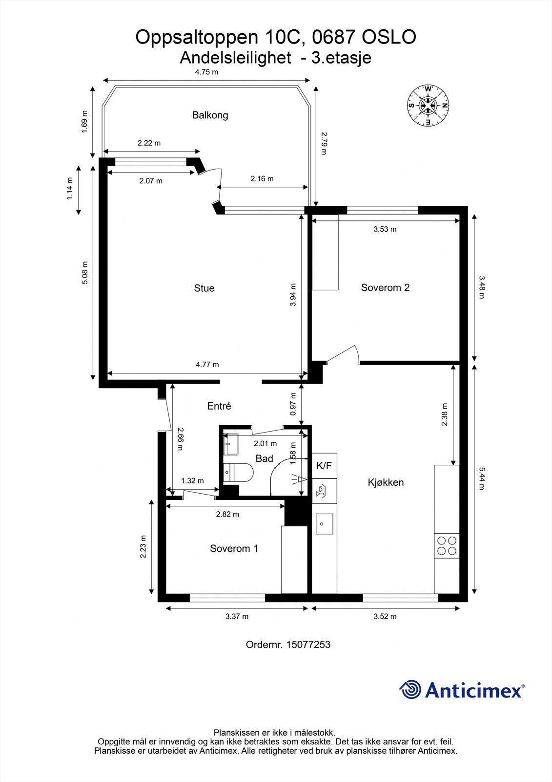 Plantegning. Galleribilde