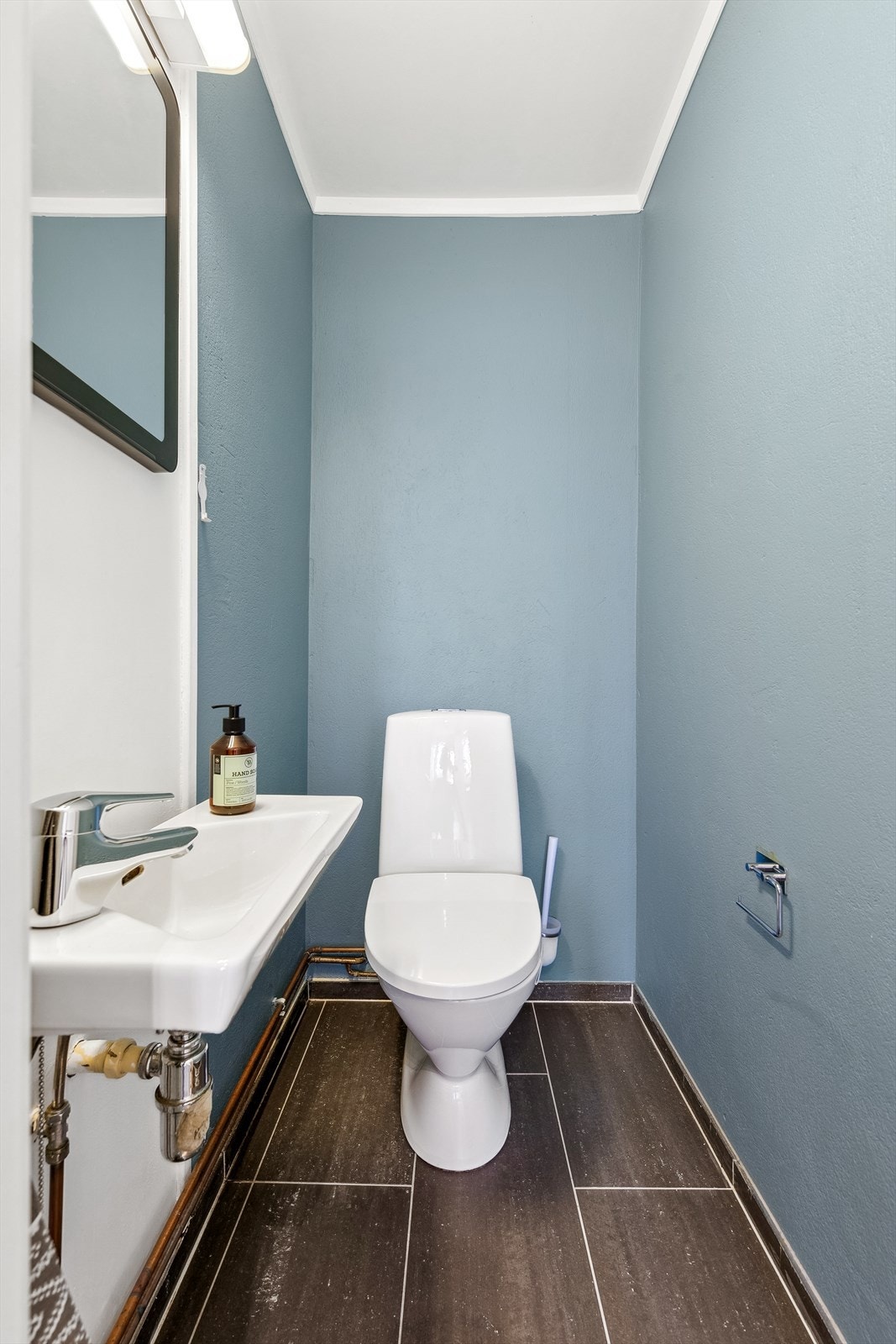 Separat toalettrom i tilknytning utleiedelen. Galleribilde