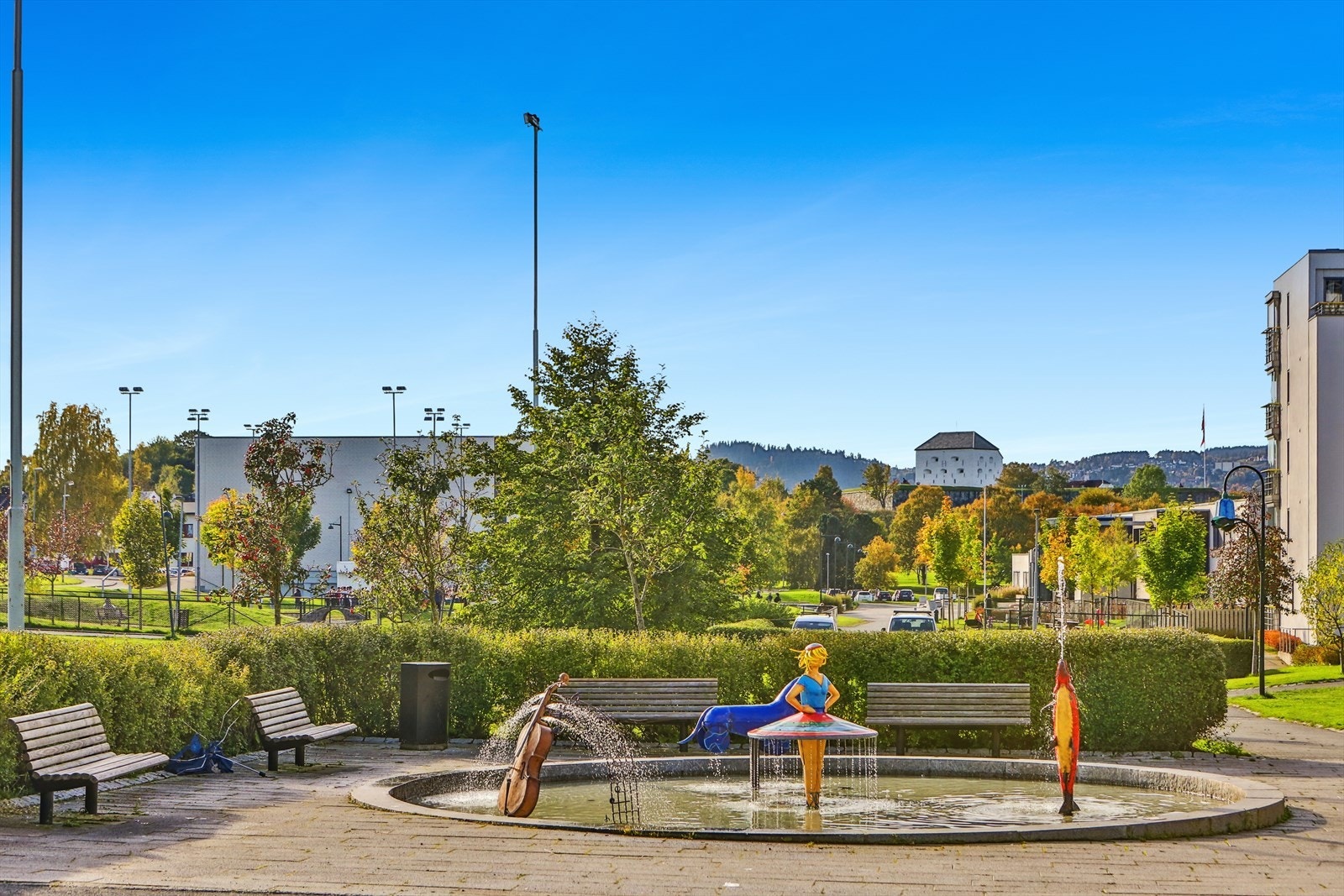 Området byr på frodig trehusbebyggelse, grønne lunger og hyggelige nabolag. Galleribilde