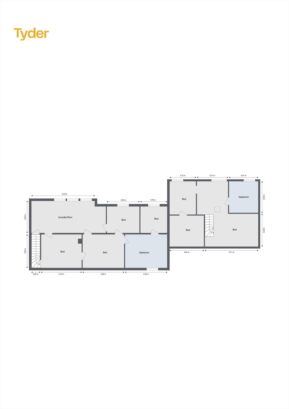 Floorplan letterhead - Gamle vegen 537__+ - Kjeller - 2D Floor Plan.jpg Galleribilde