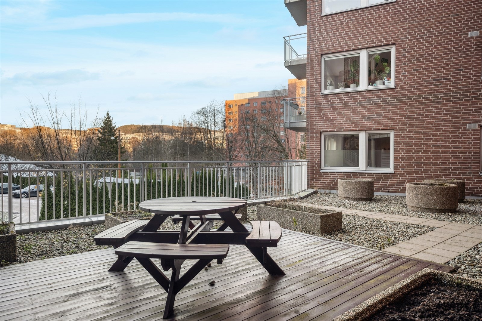 Fellesareal med sittegruppe Galleribilde