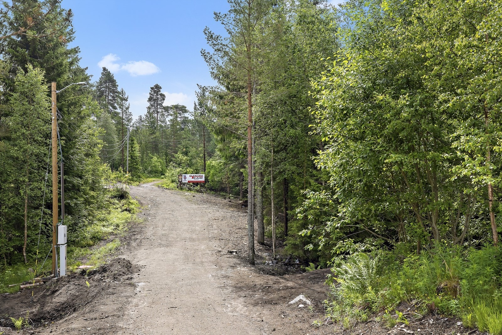 Innerst i veien ligger også den populære og flotte lysløypen. Galleribilde