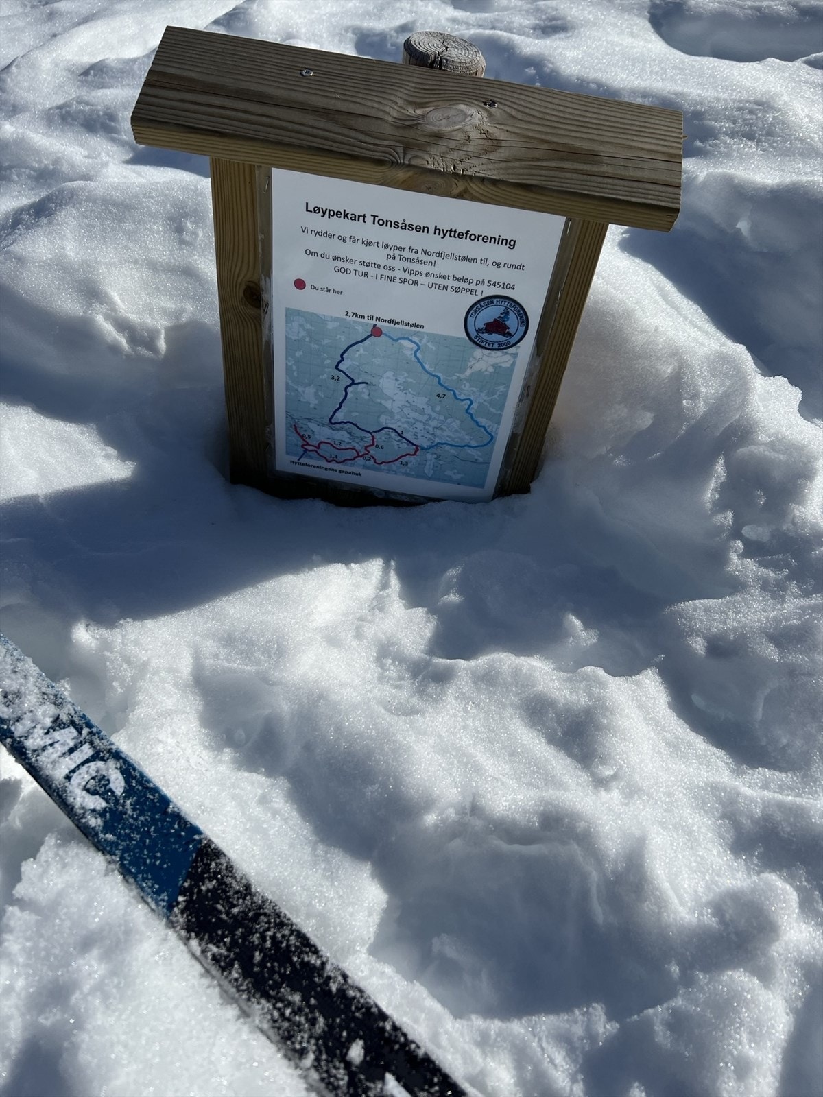 Tonsåsen har en aktiv hytteforening som sørger for fine turstier og skiløyper m.m. (Selgers foto) Galleribilde