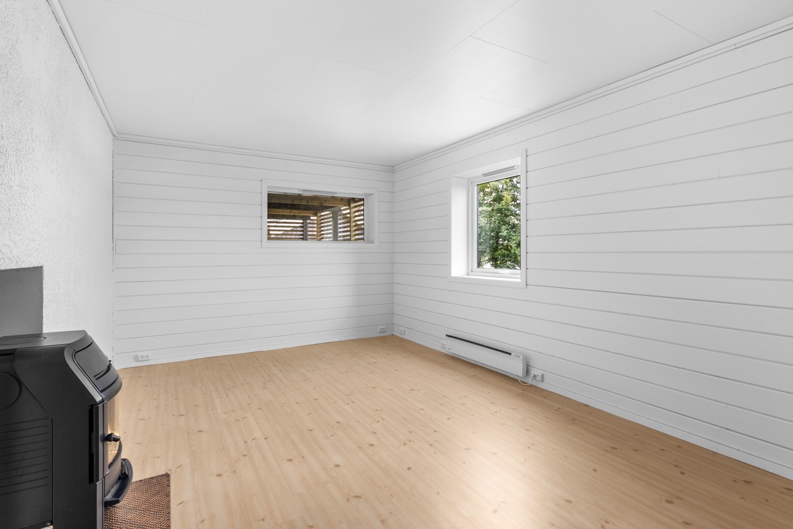 Stue i sokkel. Galleribilde