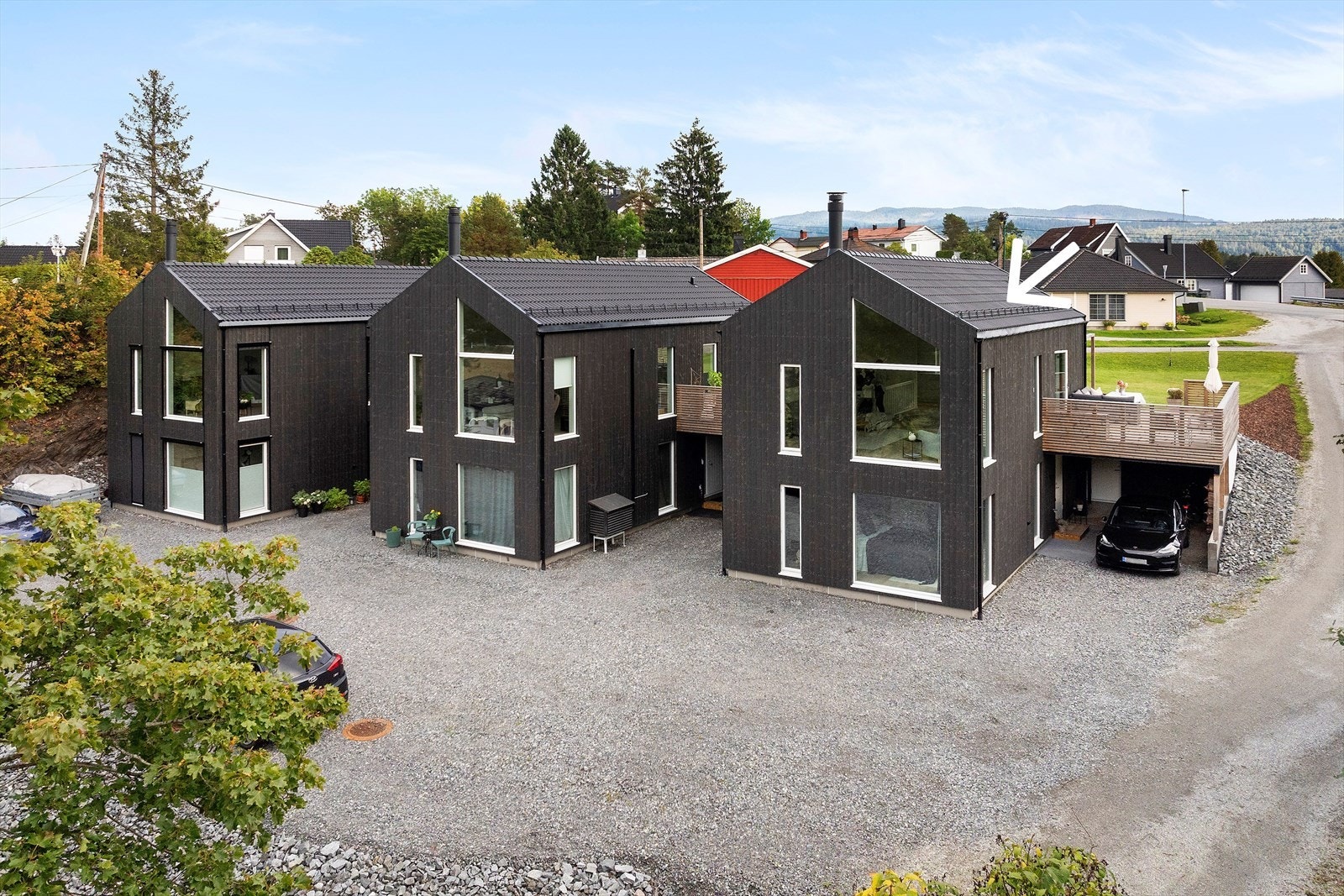 Moderne bygg Galleribilde