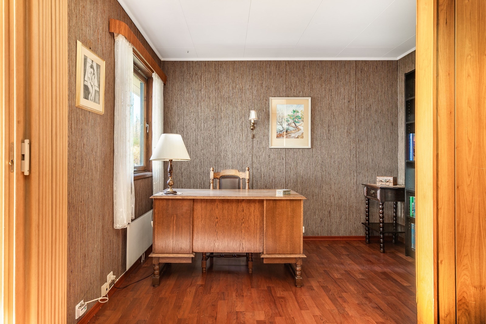 Et fjerde soverom er det mulig å skille ut fra denne delen av forstuen. Galleribilde