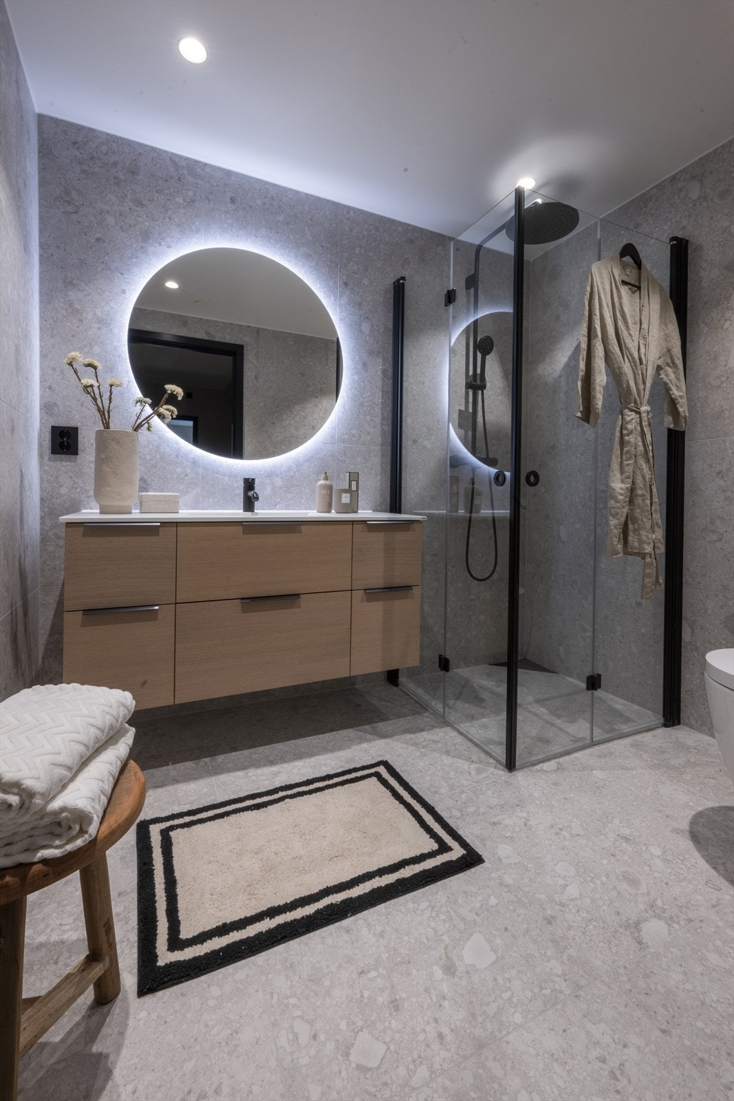 Baderom 2 som er tilknyttet hovedsoverommet Galleribilde