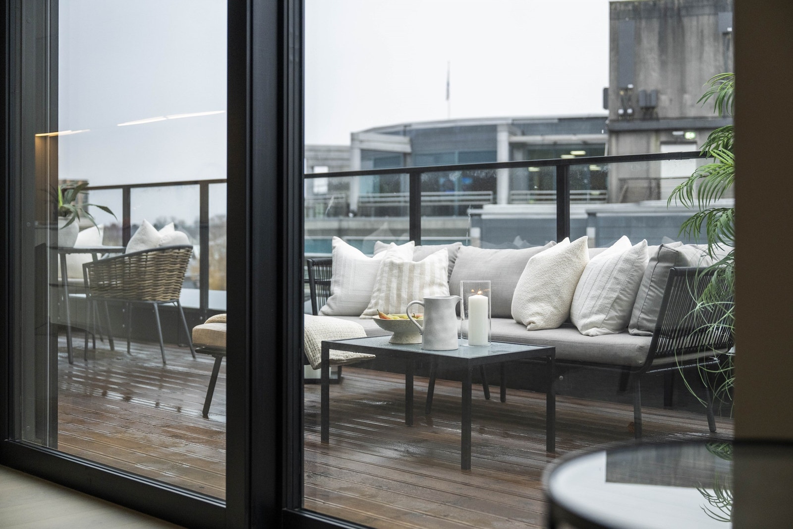 Sydvestvent terrasse Galleribilde