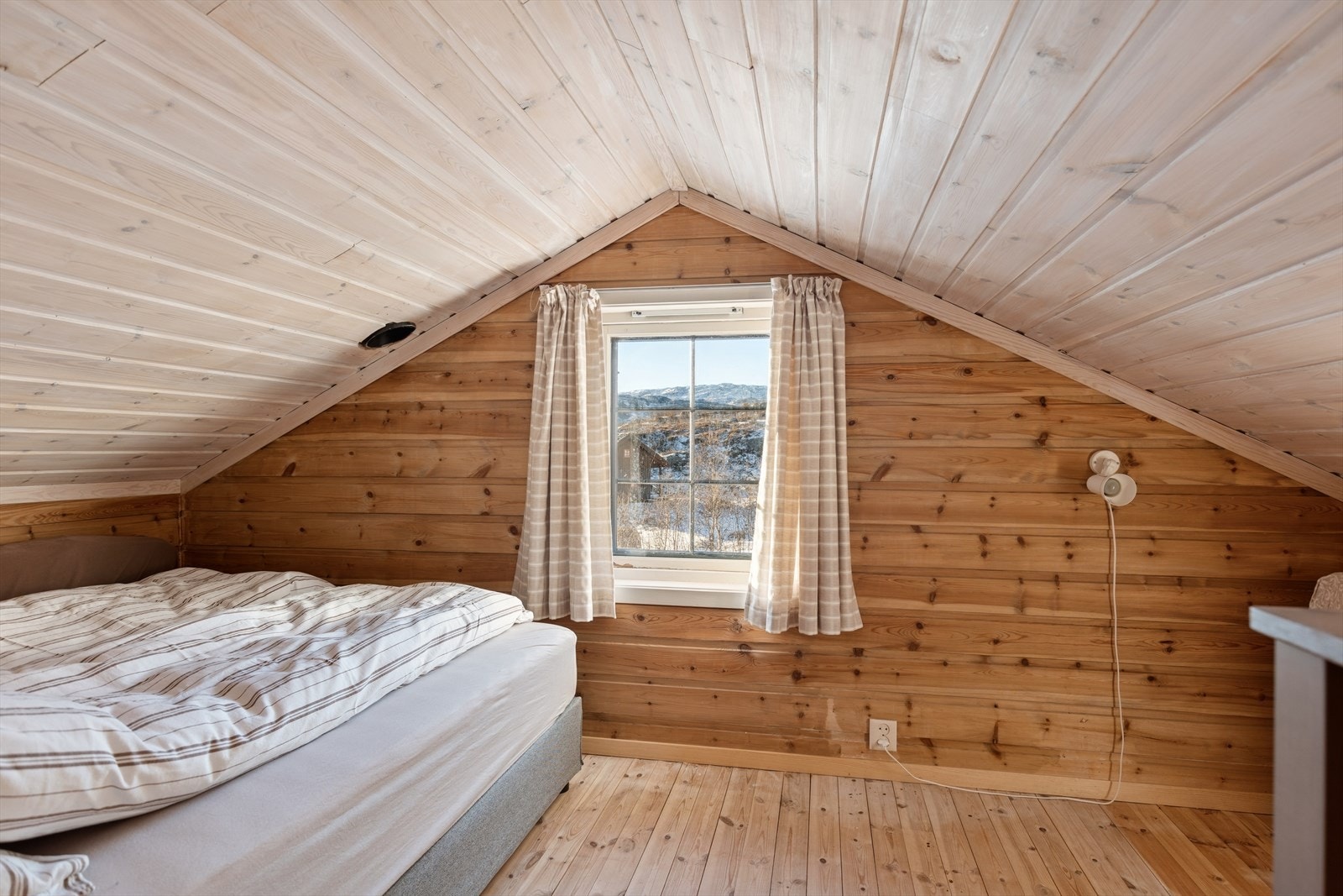 Soverom på hems. Galleribilde