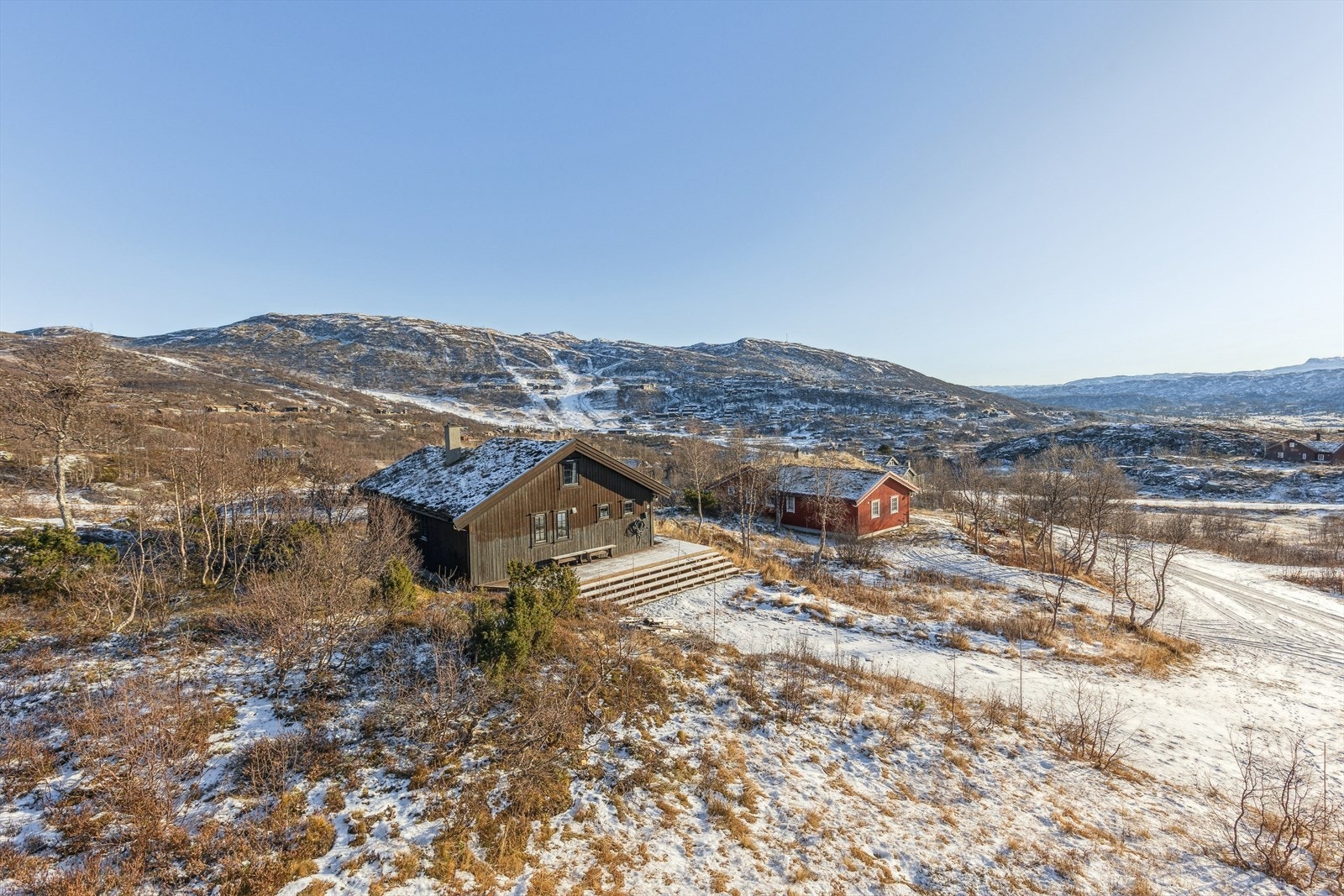 Meget flott beliggenhet på Vågslid med nydelig utsikt og gode solforhold. Galleribilde
