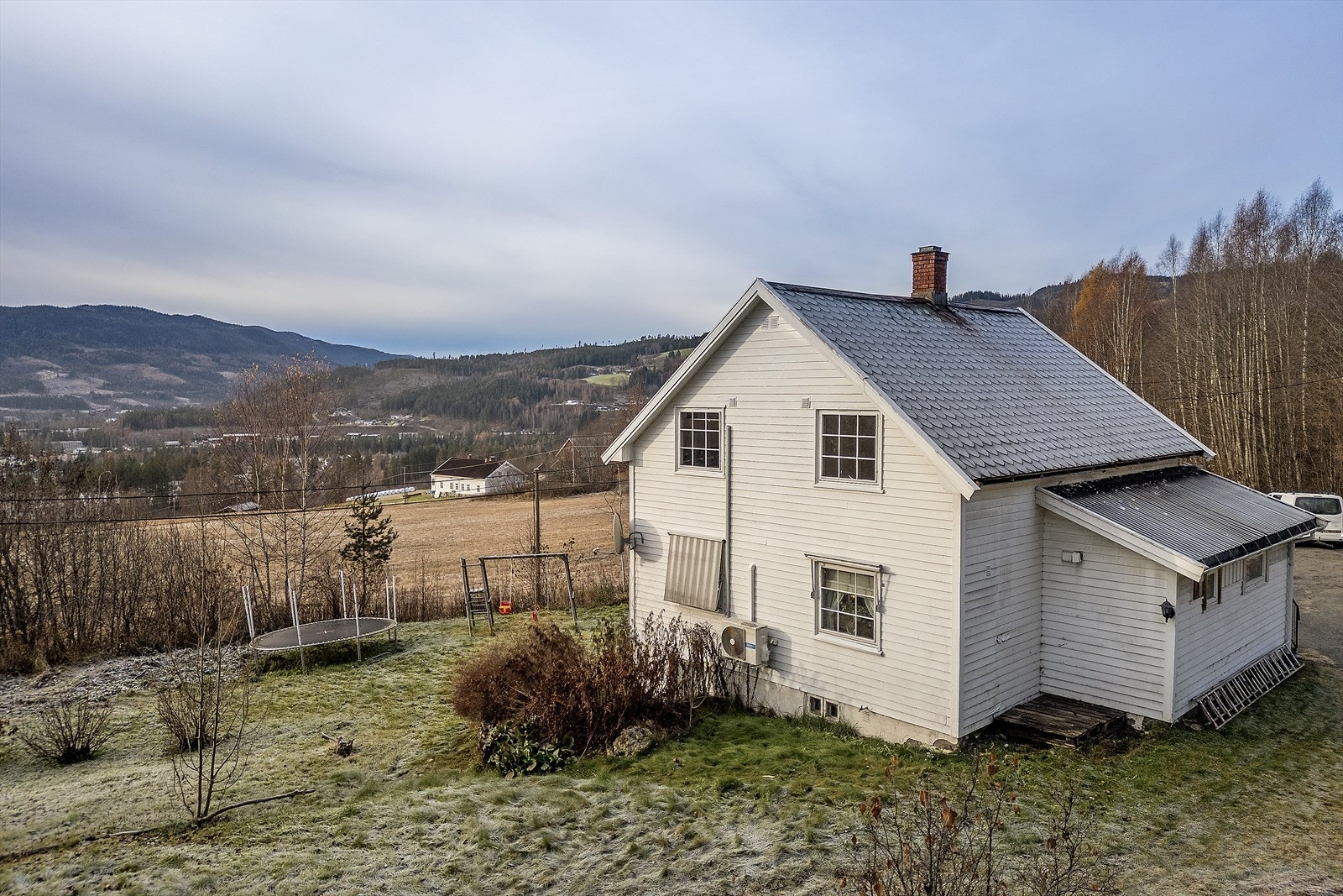 God utsikt fra eiendommen. Galleribilde