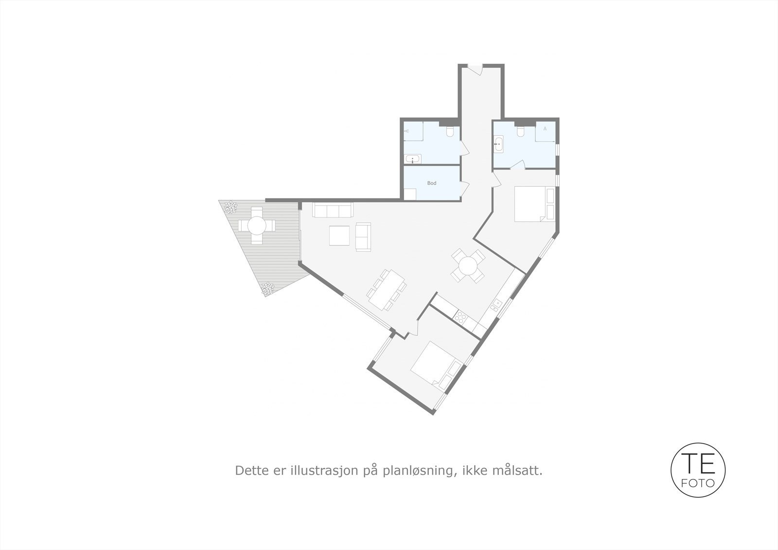 Plantegning Galleribilde