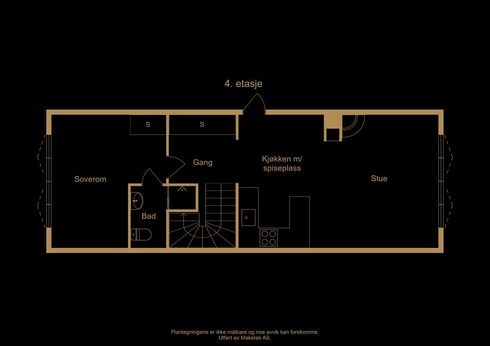 Plantegning - illustrasjon, avvik kan forekomme Galleribilde