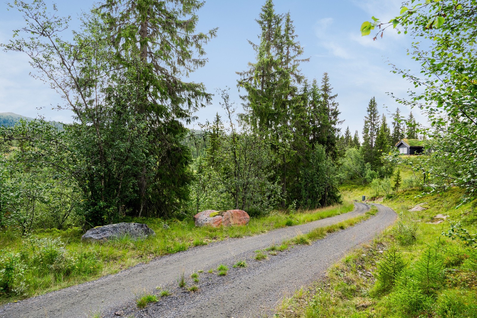 De ligger i et område med gode solforhold, ca. 940 moh, og er et fint utgangspunkt for turer sommer som vinter. Galleribilde