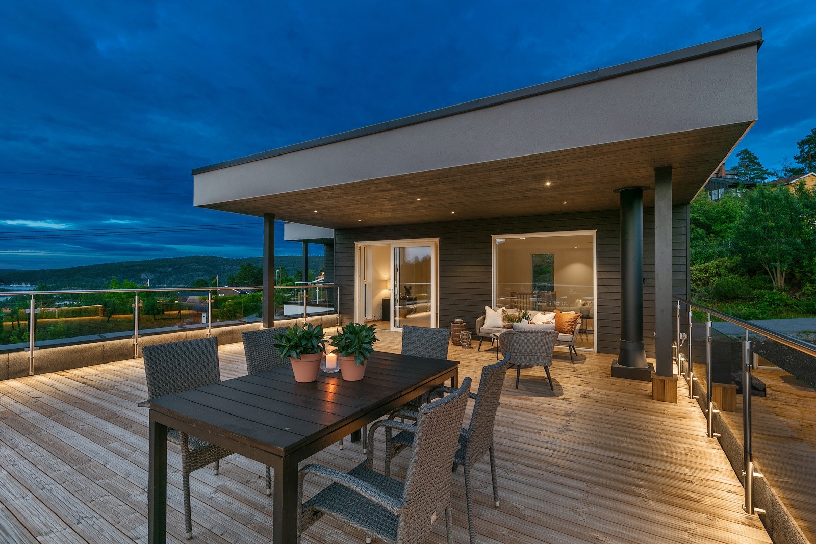 Kveldsstemning Galleribilde