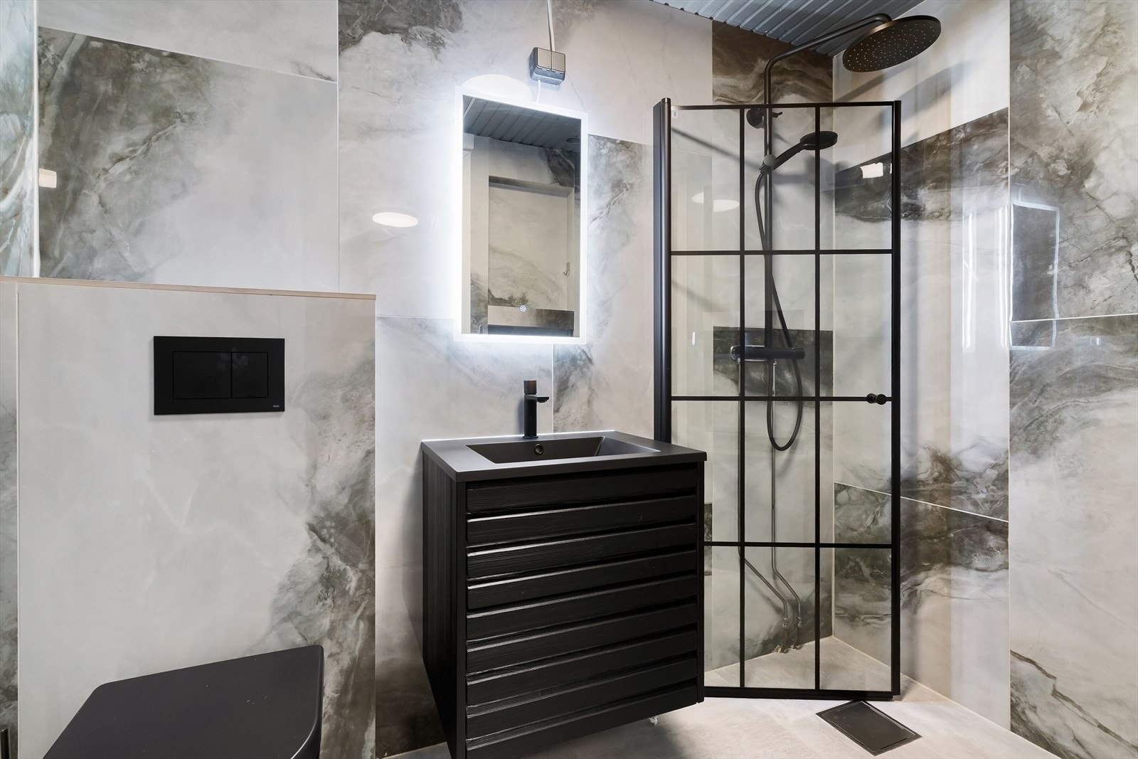 Fra badet i u.etg. som ble oppgradert i 2024 Galleribilde