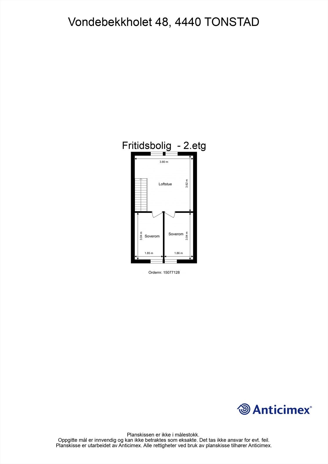 Plantegning 2.etg. Galleribilde