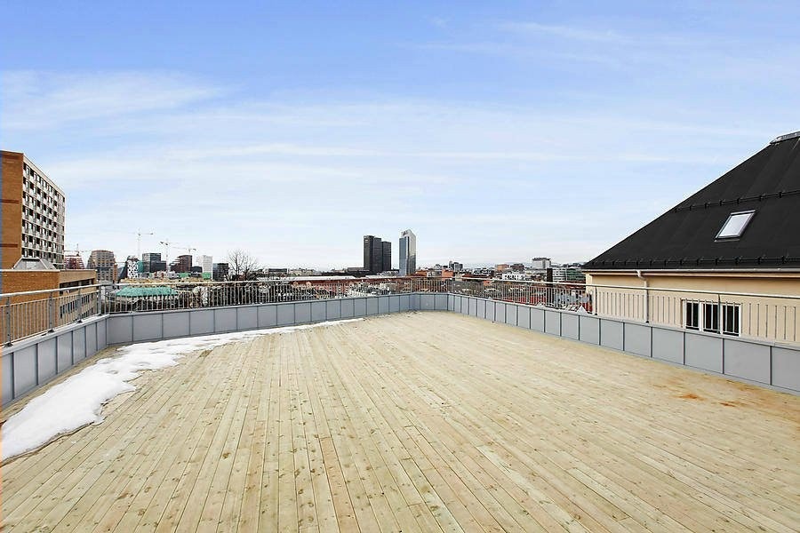 Felles takterrasse Galleribilde