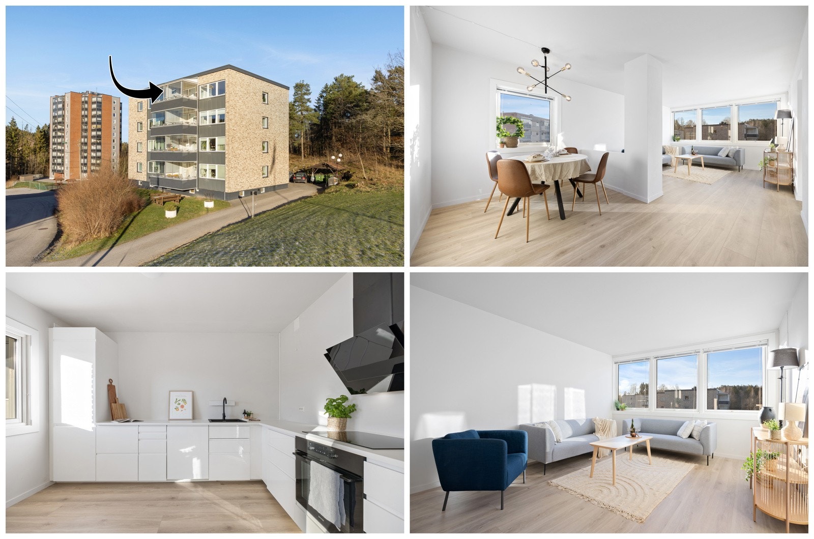 Meglerhuset Telemark har gleden av å vise frem en nyoppusset 3-roms leilighet med vestvendt utsikt og innglasset balkong i et veletablert og trivelig boligområde på Klyve. Galleribilde