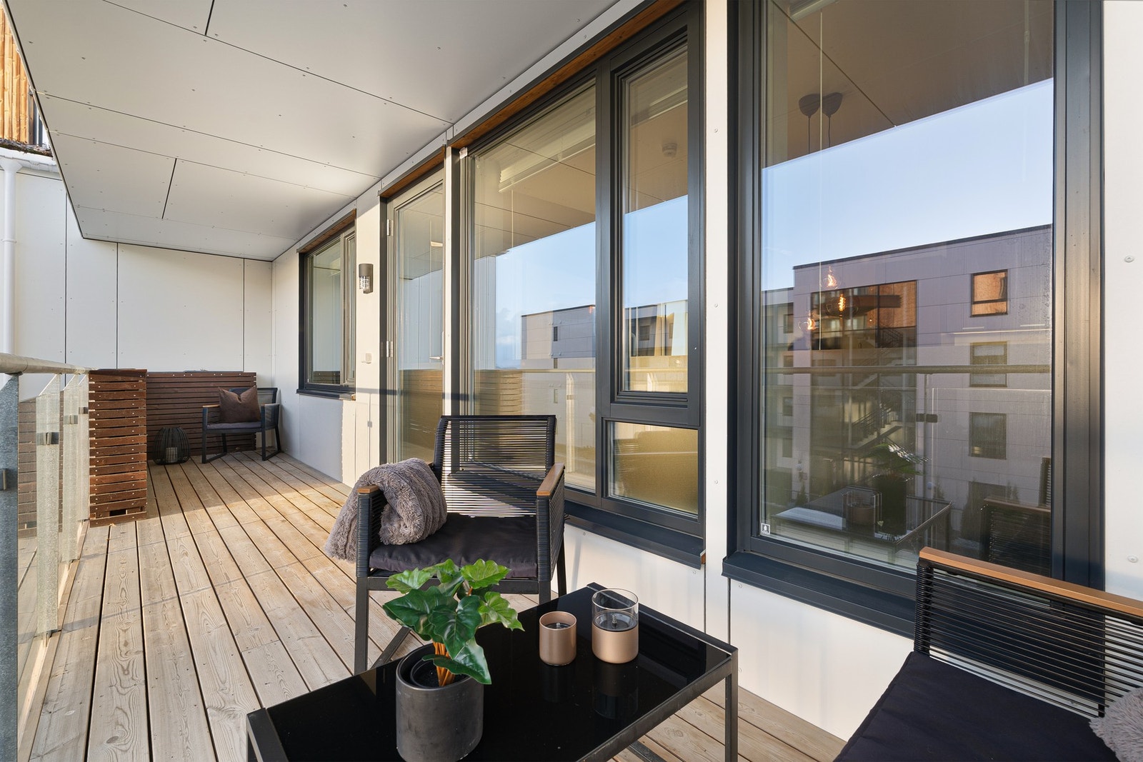 Her kan man nyte flotte sommerdager. Galleribilde