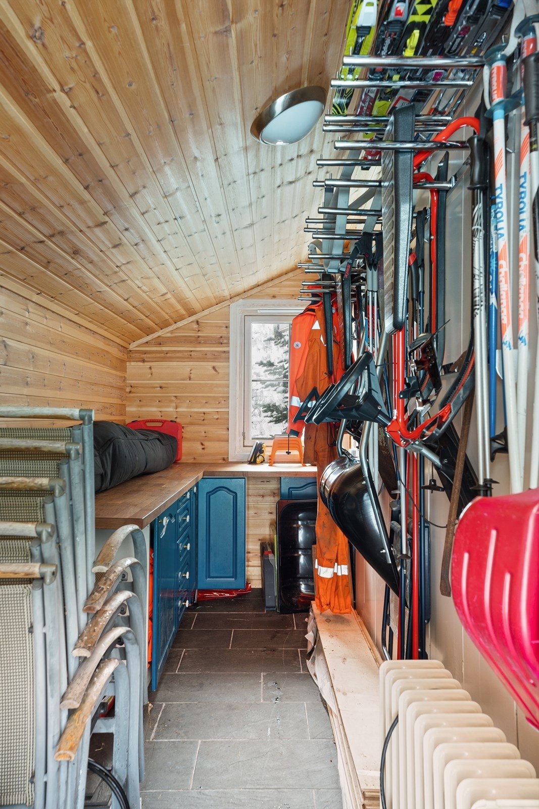 Utvendig sportsbod Galleribilde