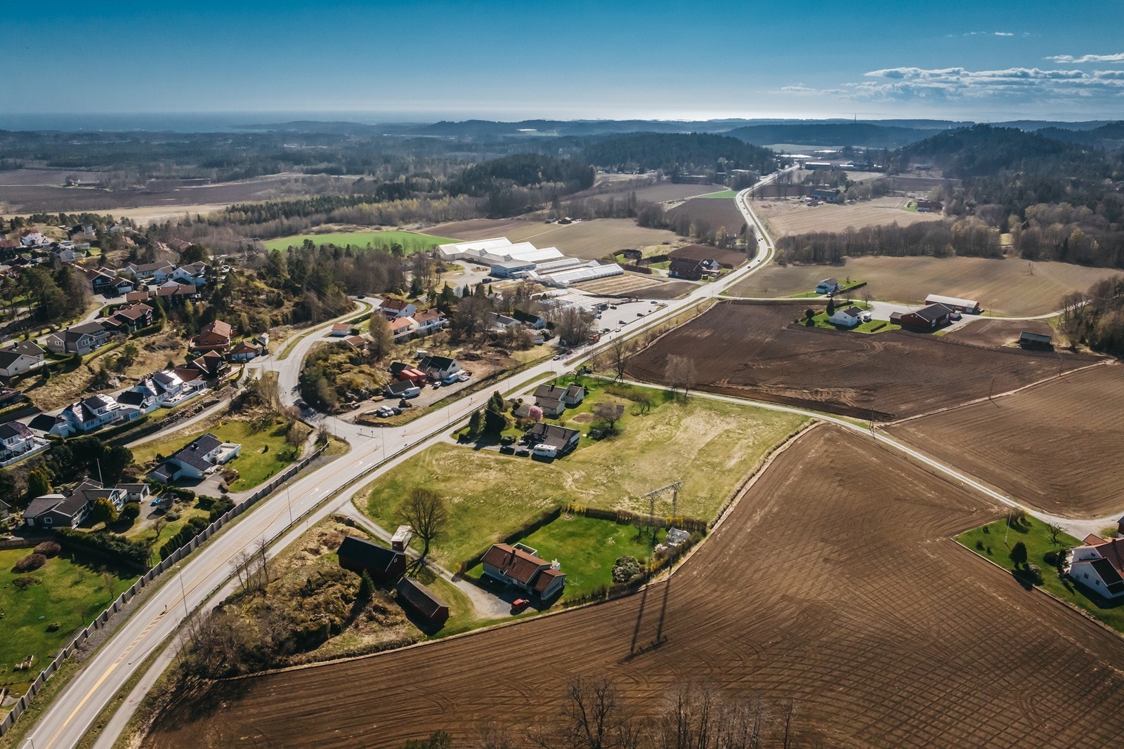 Fin beliggenhet i Landlige omgivelser Galleribilde