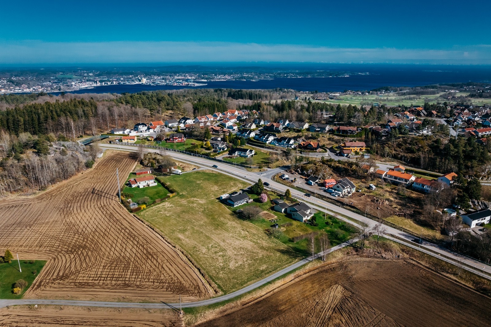 Fin og solrik beliggenhet Galleribilde