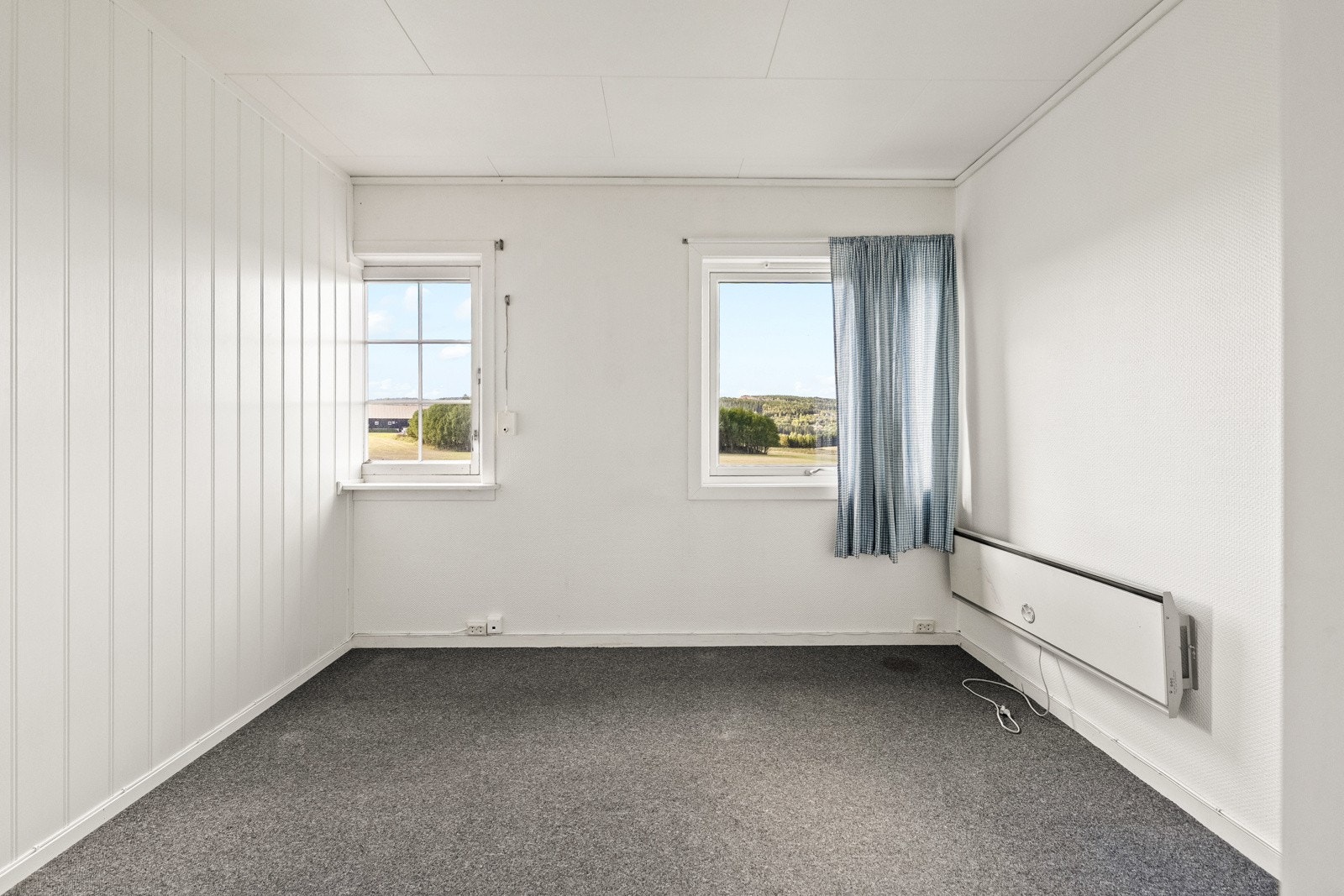 Ett av rommene ble av gammelt av brukt som stue Galleribilde