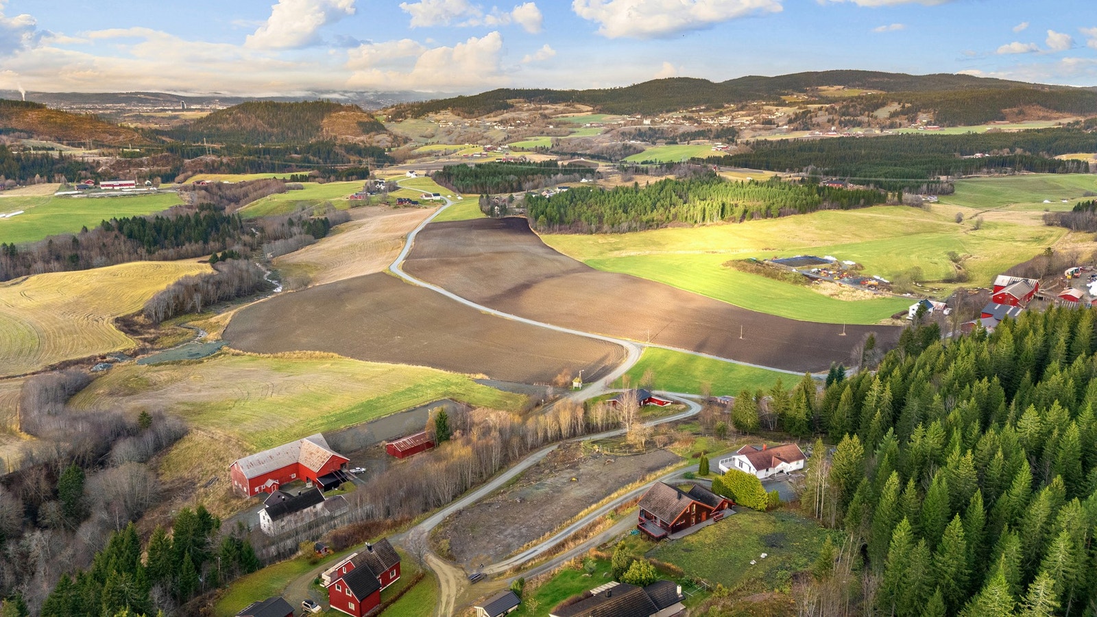 Det er igangsatt grovplanering. Galleribilde