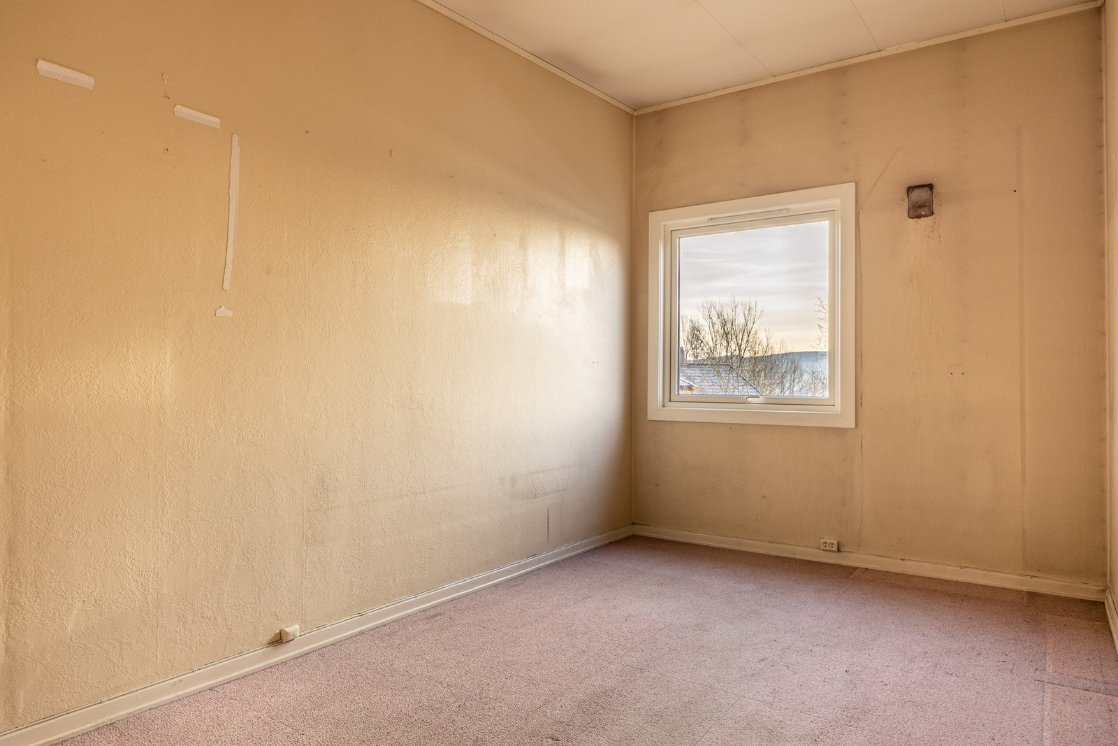 Videre får man et soverom. Galleribilde