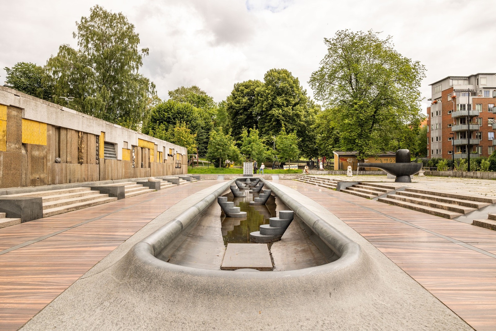Her er det masse kunst å se på, og flotte turstier. Galleribilde
