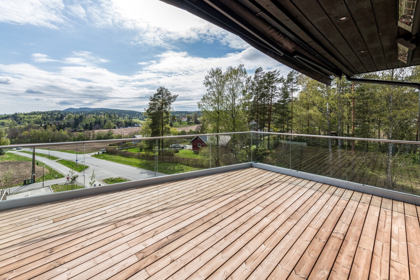 Heldekkende terrassemarkise Galleribilde