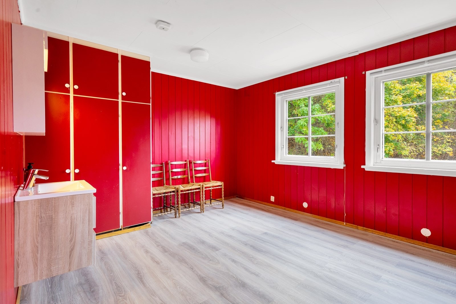 Soverommet er en del av tilbygget som er datert 27.01.1970 ihht. ferdigattest Galleribilde