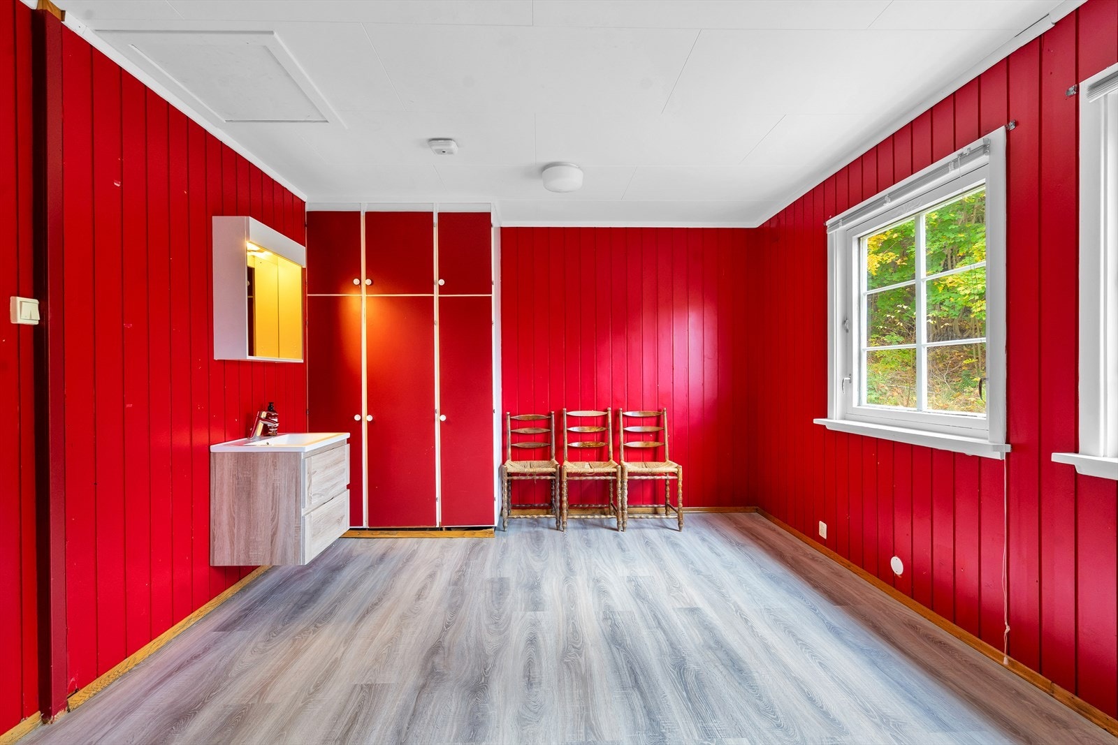 Videre finner vi et romslig soverom (Opprinnelig 2 soverom) Galleribilde