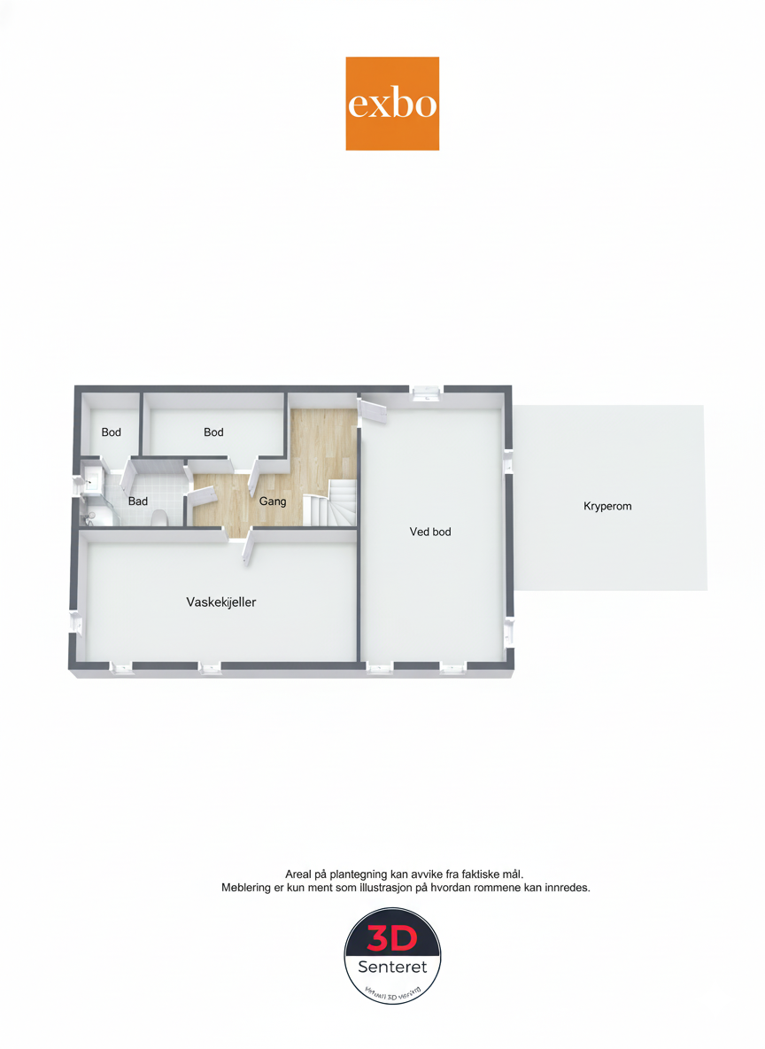 Plan kjeller Galleribilde