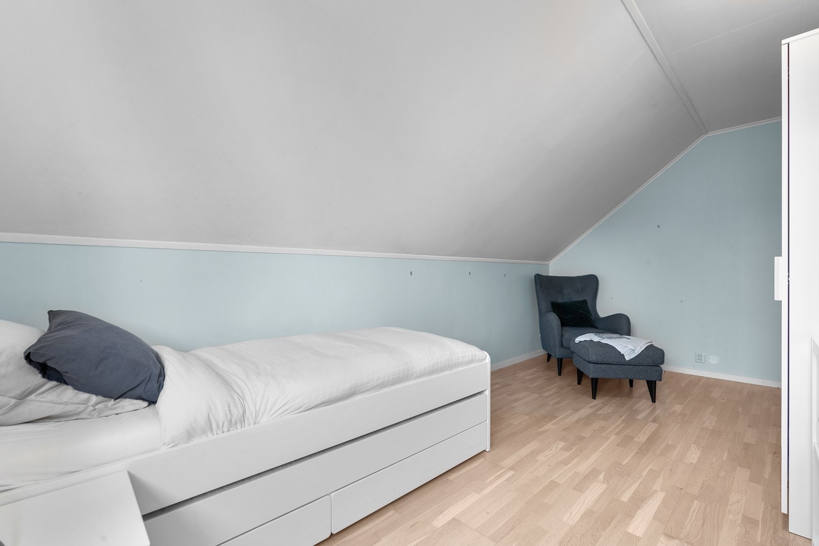 God plass på soverom to Galleribilde