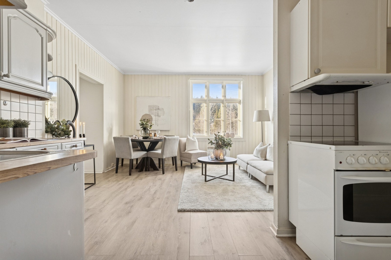 Det åpne løsningen skaper en god atmosfære. Galleribilde