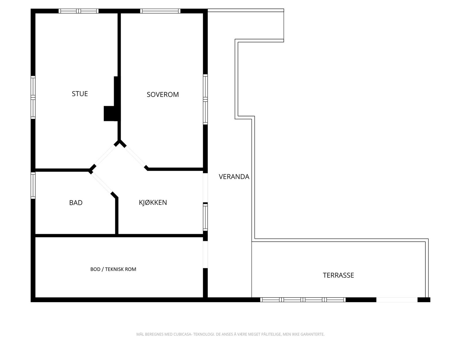 Boenhet 3 - Ikke avbildet, da den er utleid Galleribilde