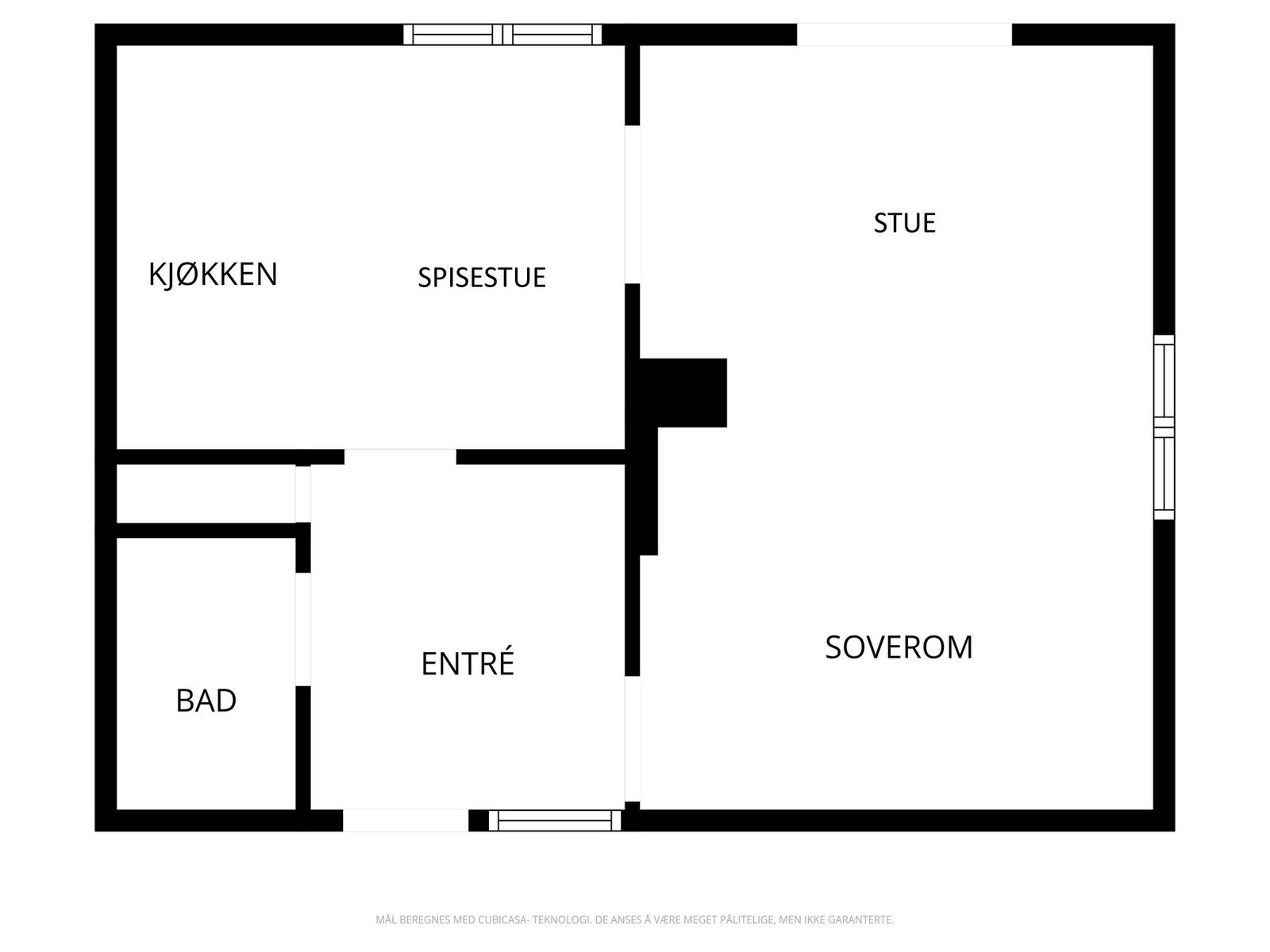 Boenhet 4 - Ikke avbildet, da den er utleid Galleribilde