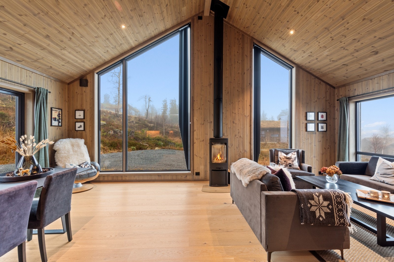 Peisovn gir både varme og hygge. Galleribilde